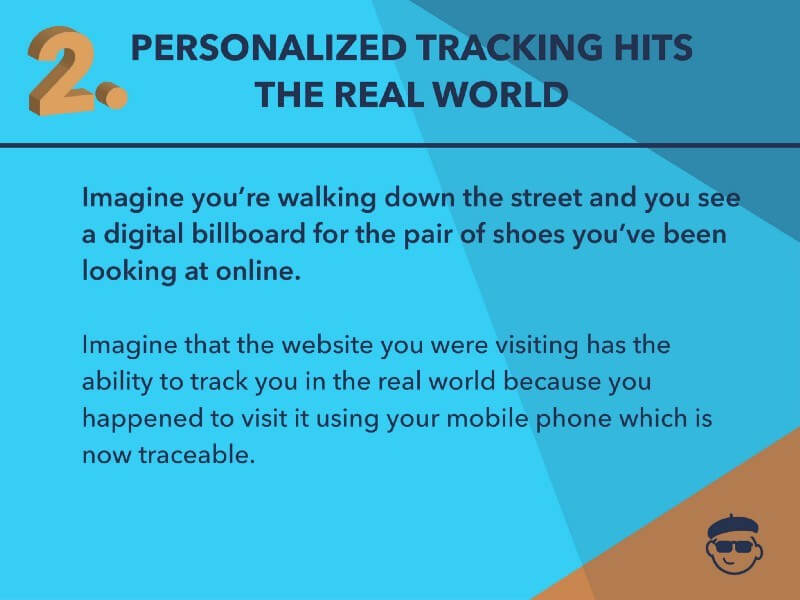 Personalized Tracking Looking online