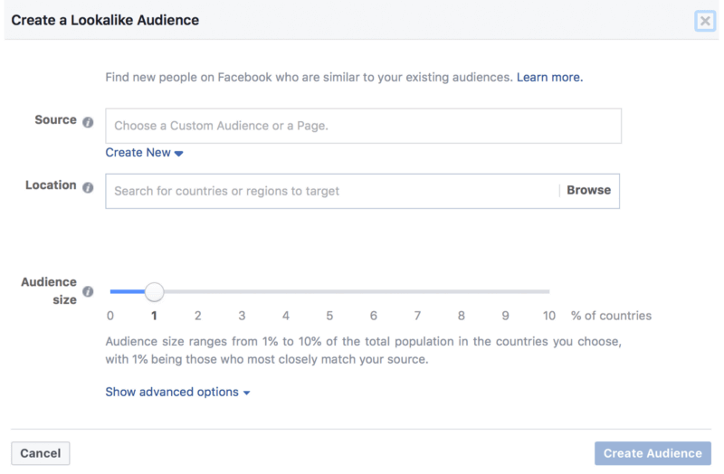Dont neglect lookalike audience