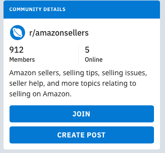 Reddit Amazon Sellar